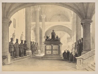 Schetsen in België en Duitsland, Eerste Serie, Graf van Maximiliaan I, Innsbruck