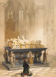 Graf van de familie Merodes, Gheel, Blad 6 uit 