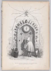 Goedenavond dan, mijn vriend Lecteur... uit Scènes uit het privé en publieke leven, ca. 1837-47