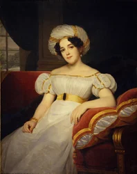 Portret van prinses Natalya Stepanovna Golitsyna, geboren gravin Apraksina