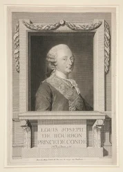 Portret van Louis Joseph de Bourbon, Prins de Condé