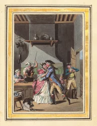 Histoire de Manon Lescaut volume I, uitgegeven 1797. Makers: Louis-Joseph Lefevre, Jacques Joseph Coiny