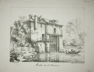 Molen bij St. Maurice
