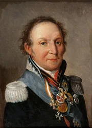 Portret van veldmaarschalk graaf Ludwig Adolf Peter van Sayn-Wittgenstein-Ludwigsburg 1769-1843