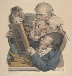 De Kunstkenners, 1823-28