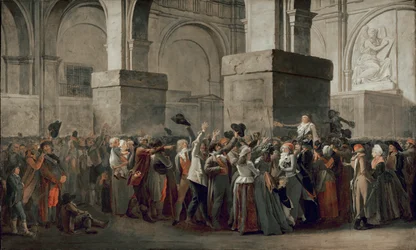 De triomf van Jean-Paul Marat (schilderij)