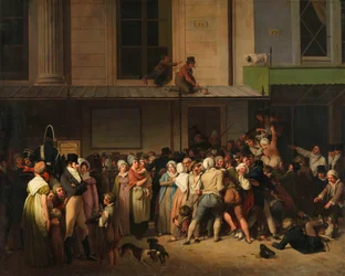 De ingang van het Théâtre de l