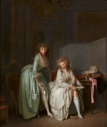 Louis-Léopold Boilly - Kleine voetjes vergelijken