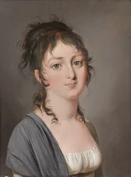 Louis-Léopold Boilly - Portret van gravin François de Sainte-Aldegonden