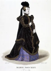 Portret van Marie Touchet (1549-1638) - in 
