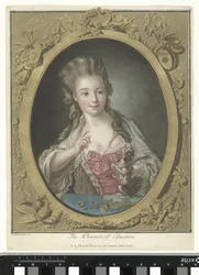 Jonge vrouw met een hondje