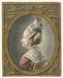 Portret van een jonge vrouw