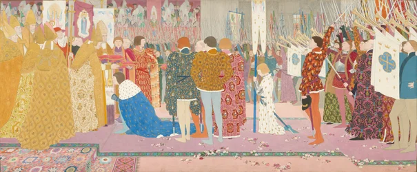 De kroning van de dauphin in Reims, Jeanne d