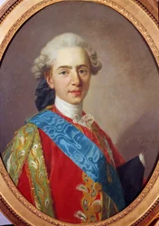 Portret van Lodewijk XVI, koning van Frankrijk en hertog van Berry (1754-1793)