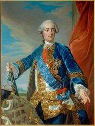 Portret van Lodewijk XV