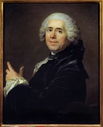 Portret van Pierre Carlet de Chamblain de Marivaux (1688 - 1763)