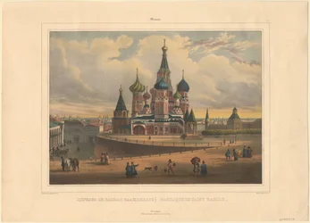 De Basiliek van de Kathedraal in Moskou