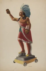 Cigar Store Indiaan, 1938