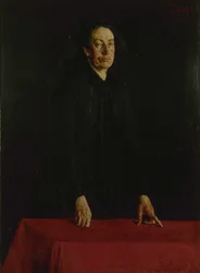 Portret van Louise Michel 1830-1905