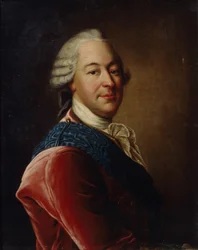 Portret van graaf Mikhail Illarionovich Vorontsov 1714-1767, midden 18e eeuw