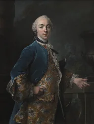 Portret van Frederik Christian Krag (1726-1763)
