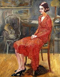 Juffrouw Suzanne, zittend