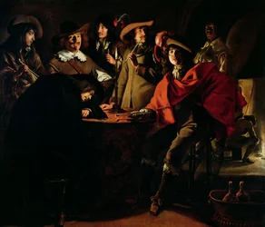 De wachters roken, 1643