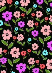 Retro Bloemen