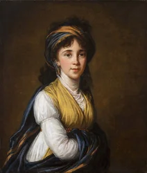 Portret van gravin Anna Grigoryevna Belosselsky-Belozersky 1773-1846, 1798
