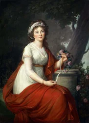 Portret van Gravin Tatyana Vasilyevna Yusupova, née von Engelhardt 1769-1841