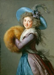 Portret van Madame Molé-Raymond