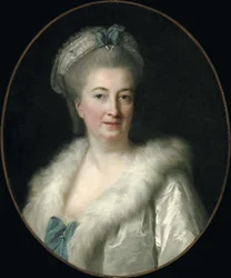Portret van de moeder van de kunstenaar, Madame Le Sèvre, née Jeanne Maissin 1728-1800, ca 1778.