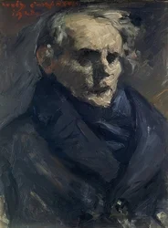 Portret van de schilder Bernt Grönvold
