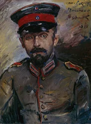 De schilder Makabäus-Hermann Struck