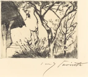 Hoek van een huis, 1918