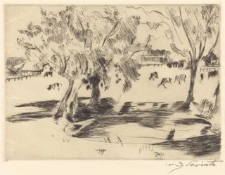 Landschap met Koeien