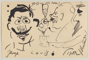 Lovis Corinth aan Carl Strathmann: Postkaart, poststempel 10 juni 1903
