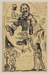 Lovis Corinth aan Carl Strathmann: Ansichtkaart, poststempel 12 juni 1895 (Appenzell)