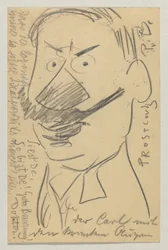Lovis Corinth aan Carl Strathmann: Postkaart, Poststempel 21 februari 1904