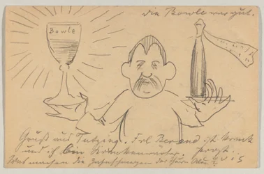 Lovis Corinth aan Carl Strathmann: Ansichtkaart, poststempel 22 september 1902