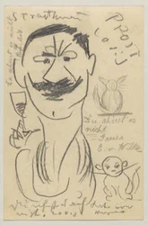 Lovis Corinth aan Carl Strathmann: Ansichtkaart, poststempel 29 maart 1904