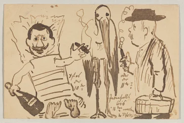 Lovis Corinth aan Carl Strathmann: Ansichtkaart, poststempel 3 september 1902