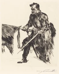 Rudolf Rittner als Florian Geyer, 1914