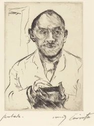 Zelfportret, 1915