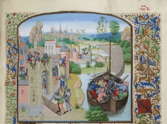 Bloedbad van Gentse handelaren in Audenarde 1380, ca. 1470-1475