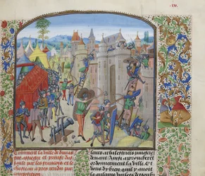 Belegering van het kasteel van Duras door de Fransen in 1377, ca. 1470-1475
