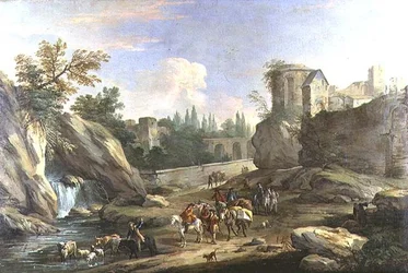 Reizigers in de Campagna