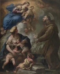 De Maagd met het Kind verschijnt aan Sint Franciscus van Assisi (Engels: The Virgin and Child Appearing to Saint Francis of Assisi)