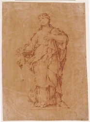 Maria Magdalena, naar het beeld van Algardi in s. Silvestro al Quirinale