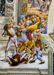 Apocalyps, uit Laatste Oordeel fresco cyclus